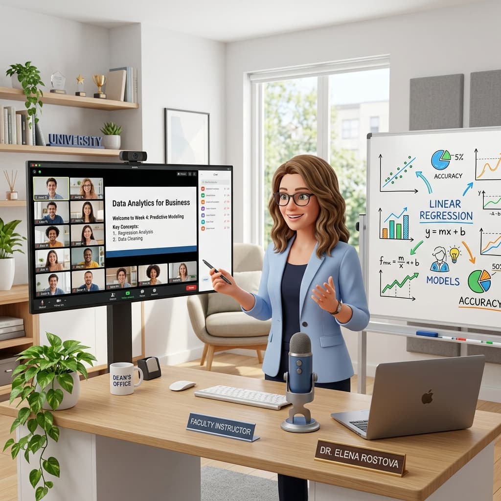 Faculty Video Classroom & Whiteboard